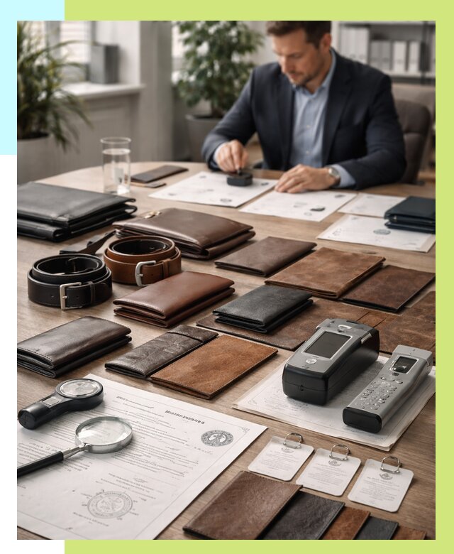 Сертификация кожаных изделий в Санкте-Петербурге от 12754 р. | Алешин-Снк