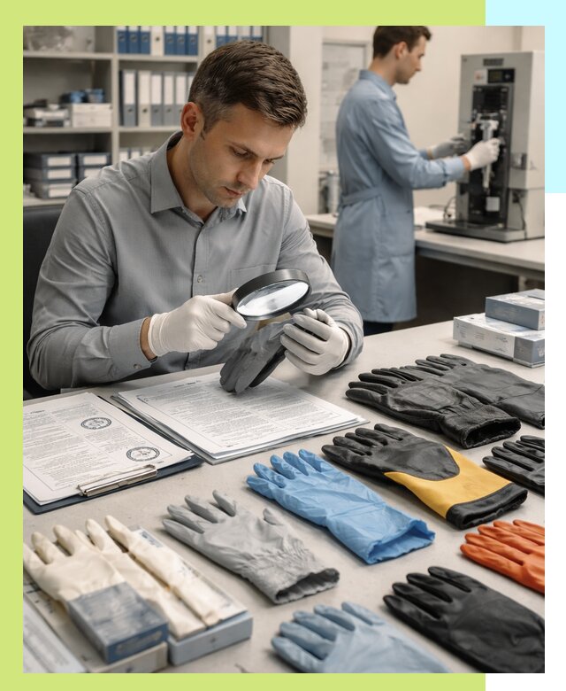 Сертификация перчаток и средств защиты продукции в Санкте-Петербурге