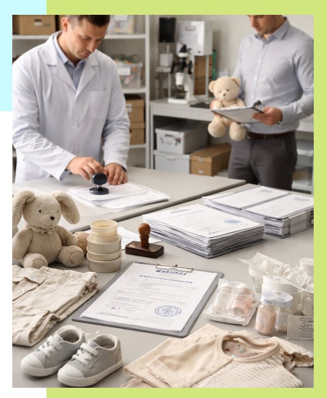 Сертификация детских товаров в Санкте-Петербурге от 15942 р. | Алешин-Снк