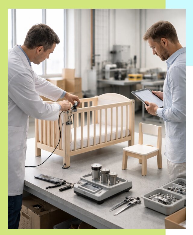 Сертификация детской мебели и проверка безопасности в Санкте-Петербурге