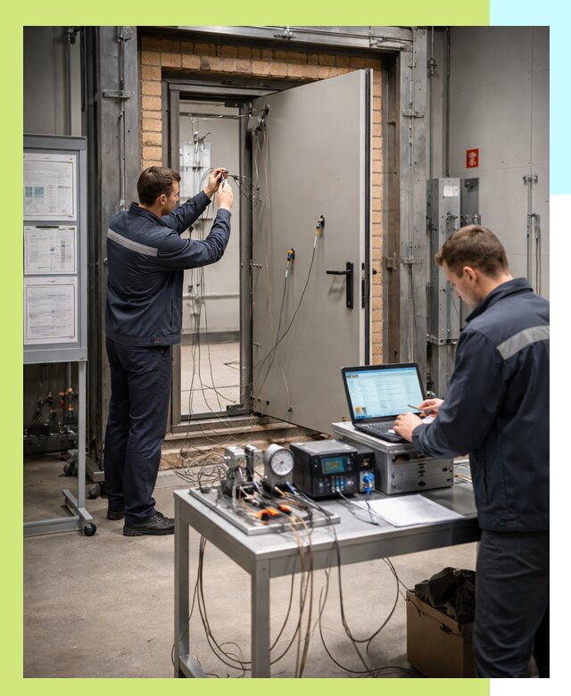 Сертификация противопожарных дверей в Санкте-Петербурге по ГОСТ и ТР