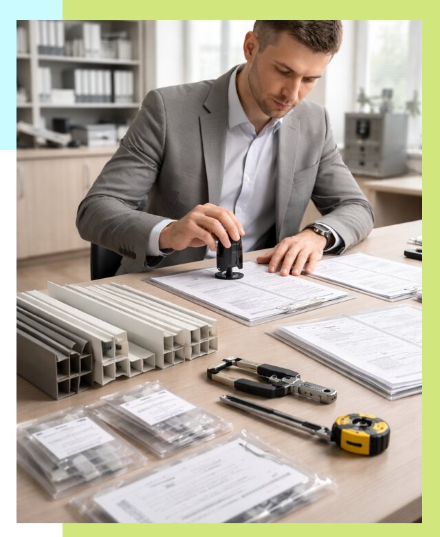 Сертификация ПВХ продукции в Санкте-Петербурге от 9034 р., Алешин-Снк