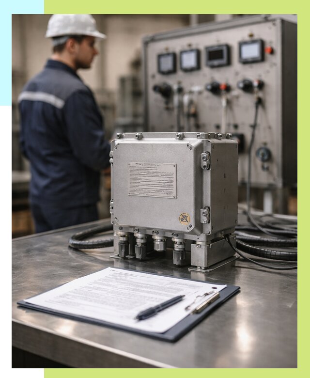 Сертификация взрывозащищенного оборудования в Санкте-Петербурге от 37198 р. | Алешин-Снк