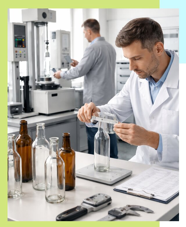 Сертификация стеклянных бутылок и сопутствующей упаковки в Санкте-Петербурге