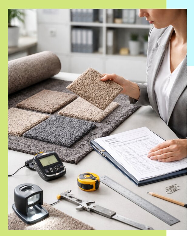 Сертификация ковролина и получение сертификатов в Санкте-Петербурге