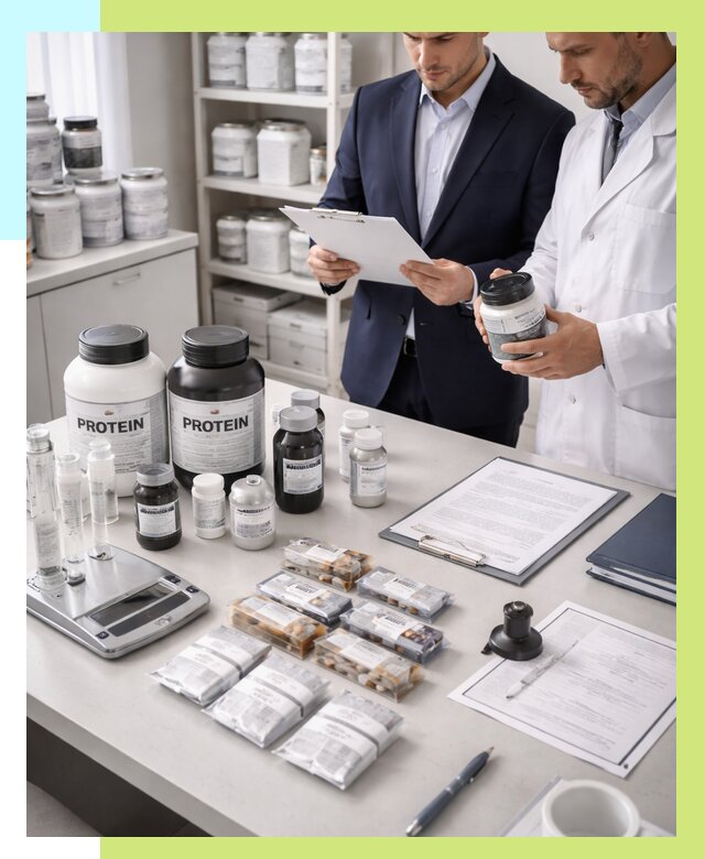 Сертификация спортивного питания в Санкте-Петербурге от 15942 р., Алешин-Снк