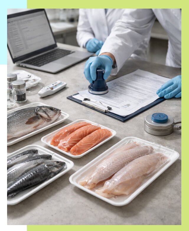 Сертификация рыбы и сертификат в Санкте-Петербурге от 15942 р. | Алешин-Снк