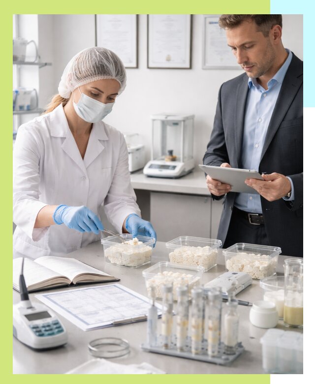 Сертификация творога и получение сертификата в Санкте-Петербурге