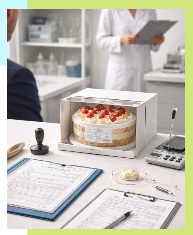 Сертификация тортов в Санкте-Петербурге от 9565 р. заказать | Алешин-Снк