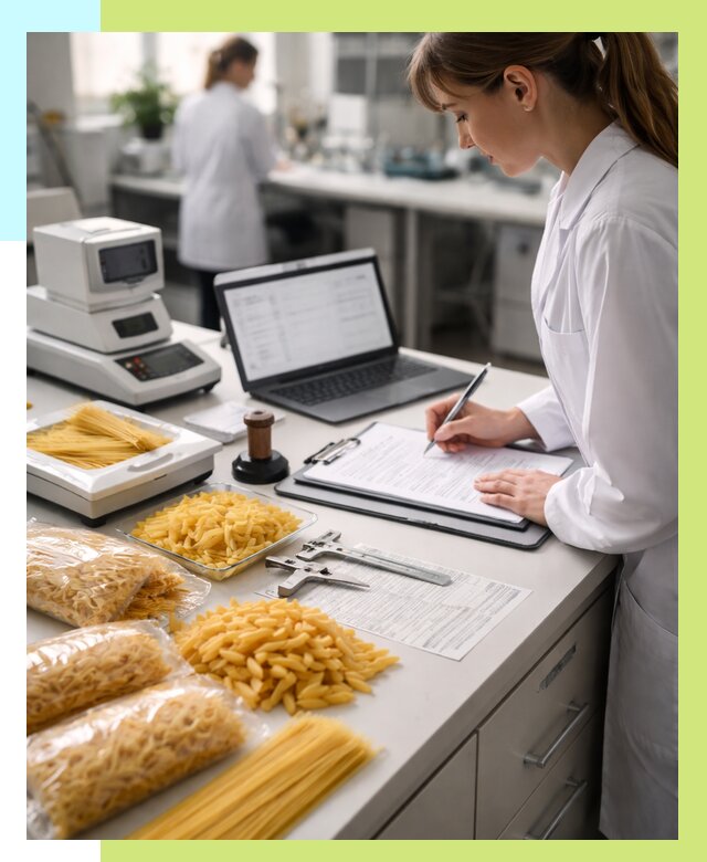 Сертификация макаронных изделий в Санкте-Петербурге от 15942 р. | Алешин-Снк