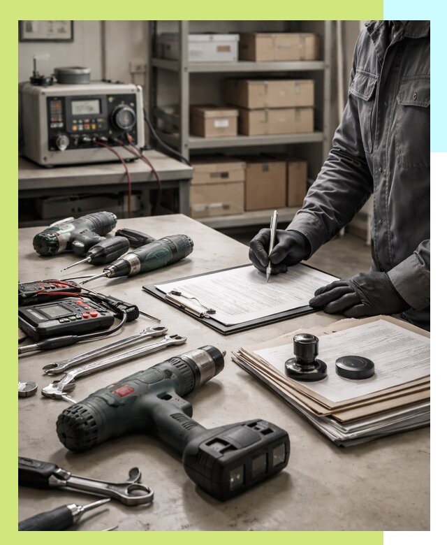 Сертификация инструмента в Санкте-Петербурге по стандартам качества