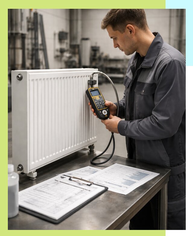 Сертификация радиаторов в Санкте-Петербурге для производства и продажи