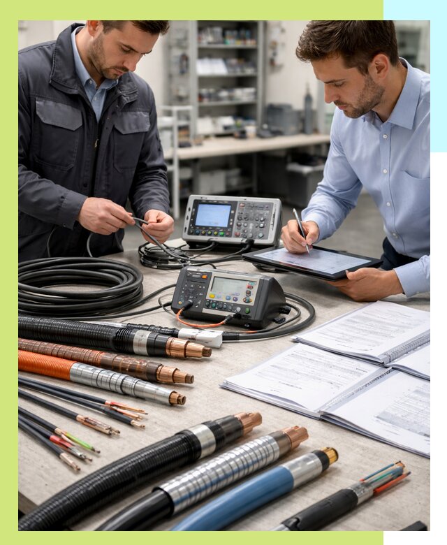 Сертификация кабеля и электропроводки в Санкте-Петербурге под ключ