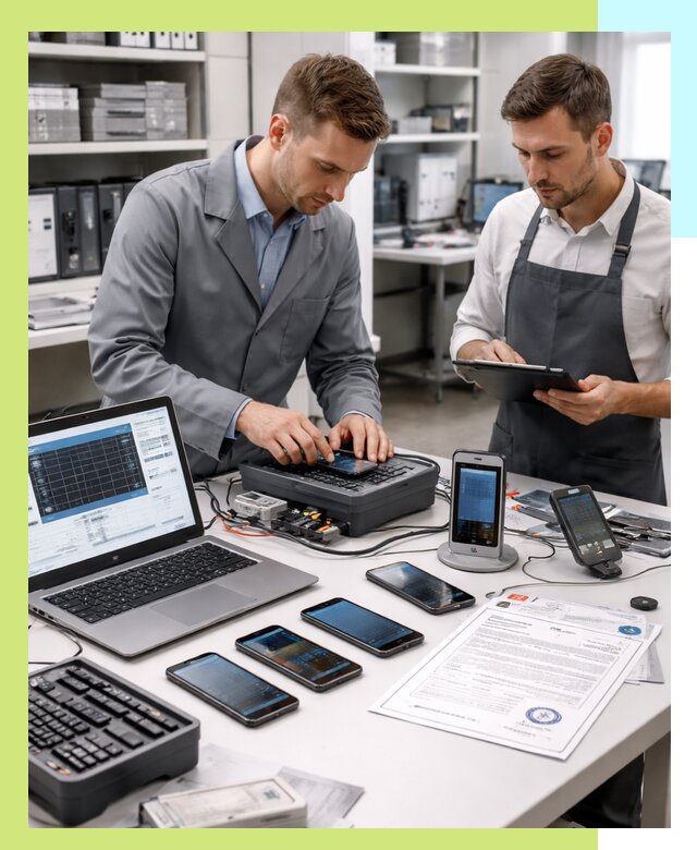 Сертификация мобильных телефонов и смартфонов в Санкте-Петербурге под ключ