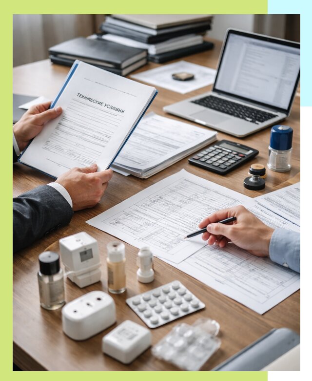 Регистрация технических условий ТУ для продукции в Санкте-Петербурге