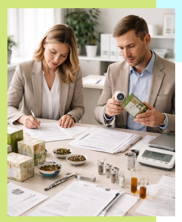 Разработка ТУ на чай и маркировку продукции в Санкте-Петербурге