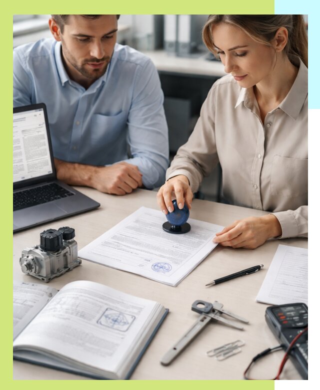 Выдача паспорта изделия и техническая экспертиза продукции в Санкте-Петербурге