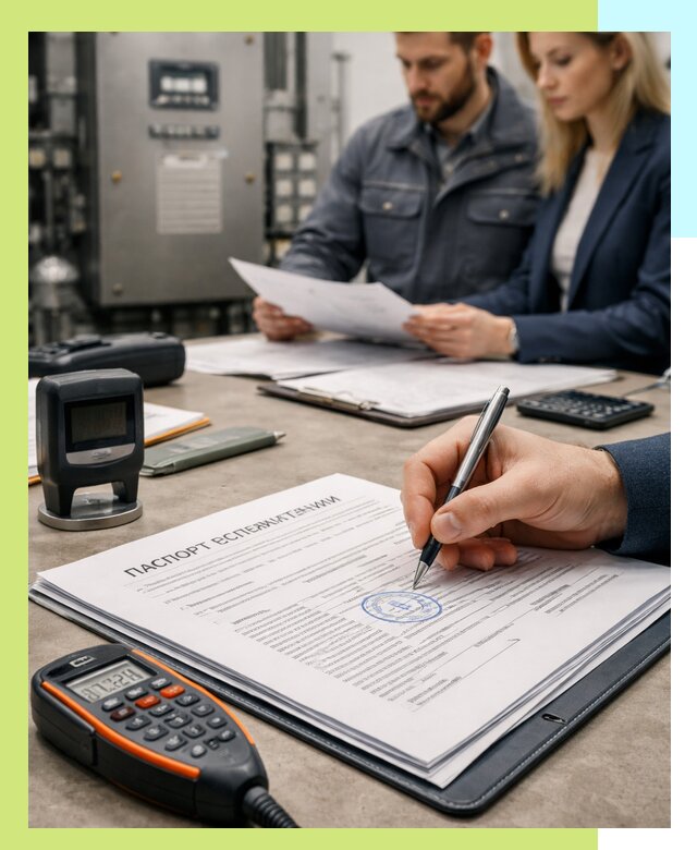 Оформление паспорта эксплуатации оборудования в Санкте-Петербурге