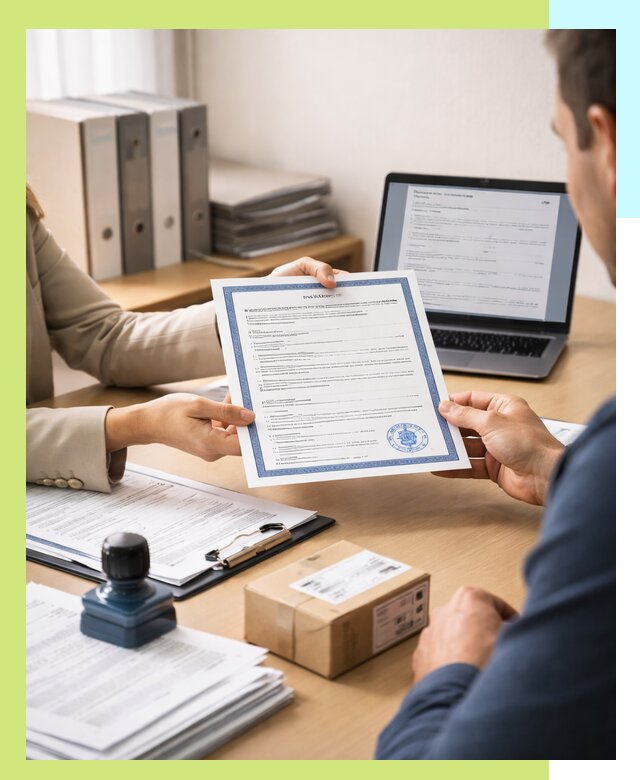 Оформление сертификата соответствия на продукцию в Санкте-Петербурге