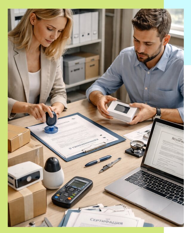 Получение сертификата соответствия на товар в Санкте-Петербурге быстро