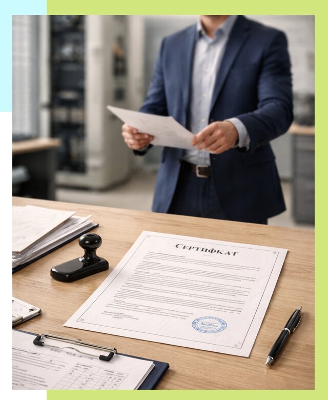 Сертификат на оборудование в Санкте-Петербурге от 15942 р. | Алешин-Снк