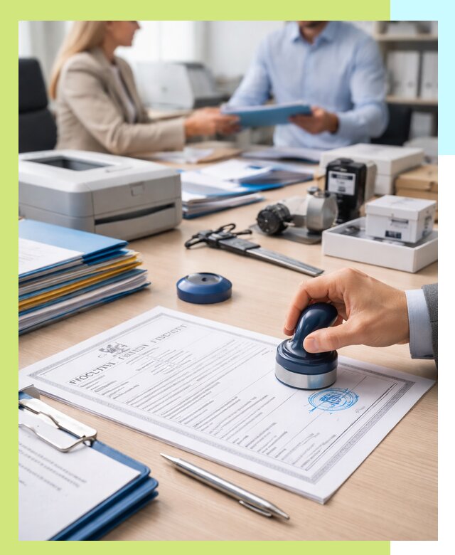 Получение сертификата соответствия ГОСТ Р для продукции в Санкте-Петербурге