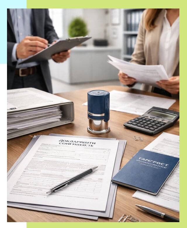 Декларация соответствия ТР ТС в Санкте-Петербурге от 8502 р., Алешин-Снк