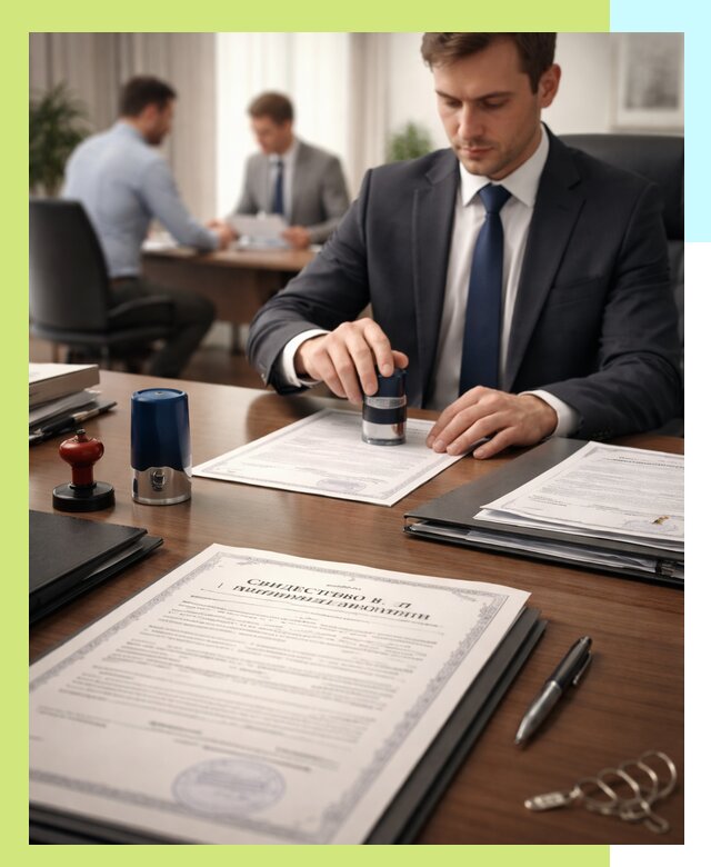 Оформление свидетельства о государственной регистрации в Санкте-Петербурге