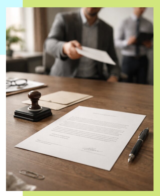 Отказное письмо по сертификации в Санкте-Петербурге от 3720 р. | Алешин-Снк