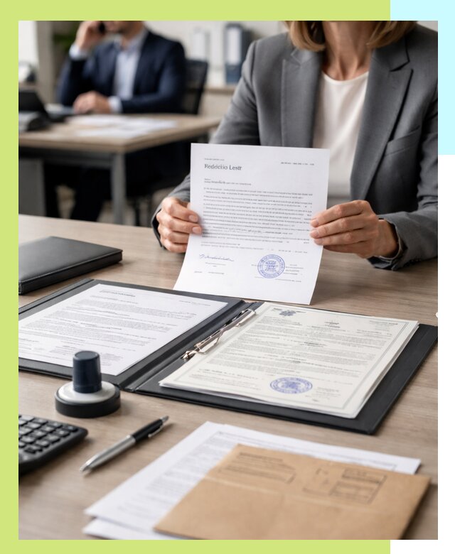 Оформление отказного письма для таможни в Санкте-Петербурге с сопровождением