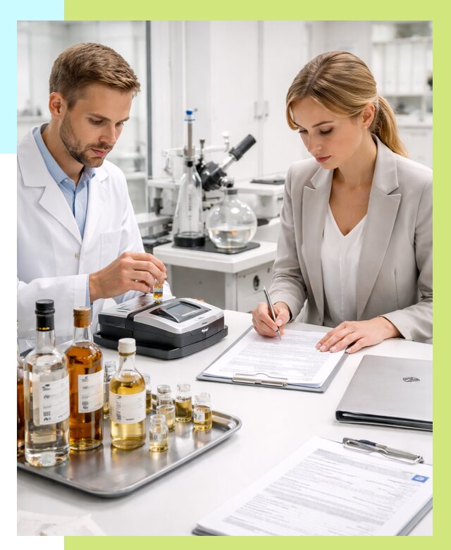 Заключение о спиртосодержании в Санкте-Петербурге, от 5314 р., Алешин-Снк