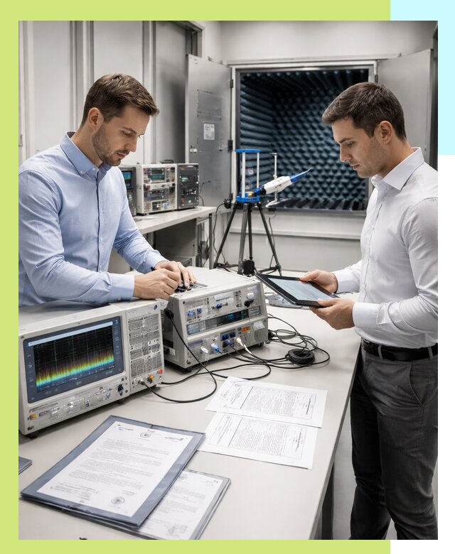 Оформление и выдача сертификата ЭМС для продукции в Санкте-Петербурге