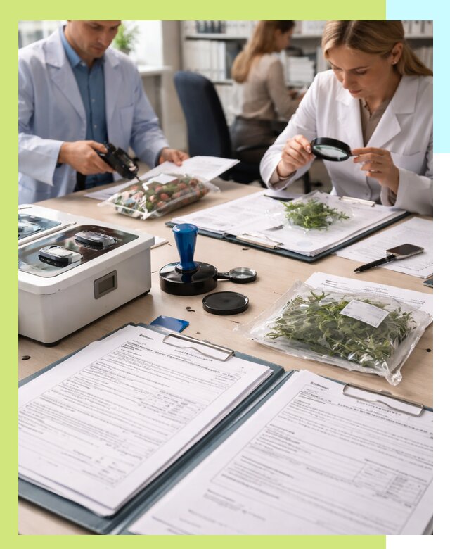 Оформление карантинного сертификата для растений в Санкте-Петербурге