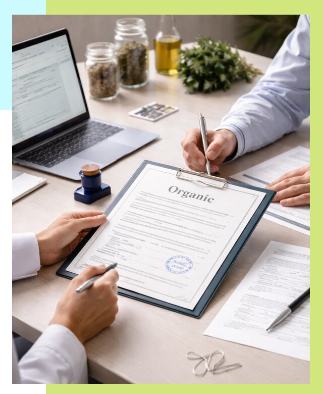 Оформление сертификат органик в Санкте-Петербурге от 31884 р. | Алешин-Снк