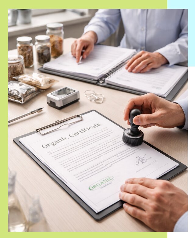 Получение органик сертификата для продукции в Санкте-Петербурге