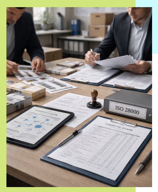 Получение сертификата ISO 28000 по безопасности цепи поставок в Санкте-Петербурге