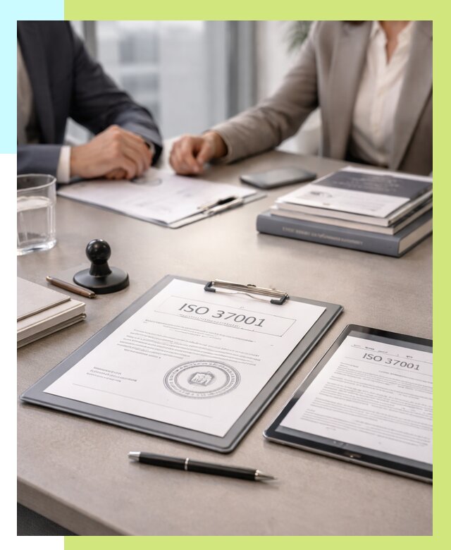 Сертификат ISO 37001 в Санкте-Петербурге оформить от 127536 р. Алешин-Снк