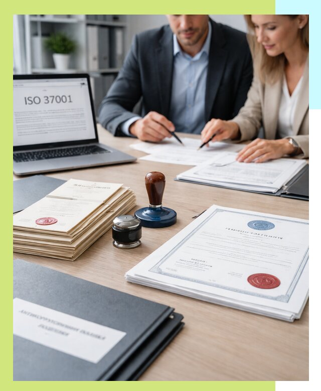 Получение сертификата ISO 37001 по системе борьбы с коррупцией в Санкте-Петербурге